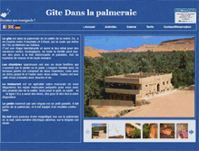 Tablet Screenshot of danslapalmeraie.com